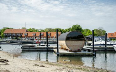 Afslappende weekendophold i strandkanten af Limfjorden i Jylland